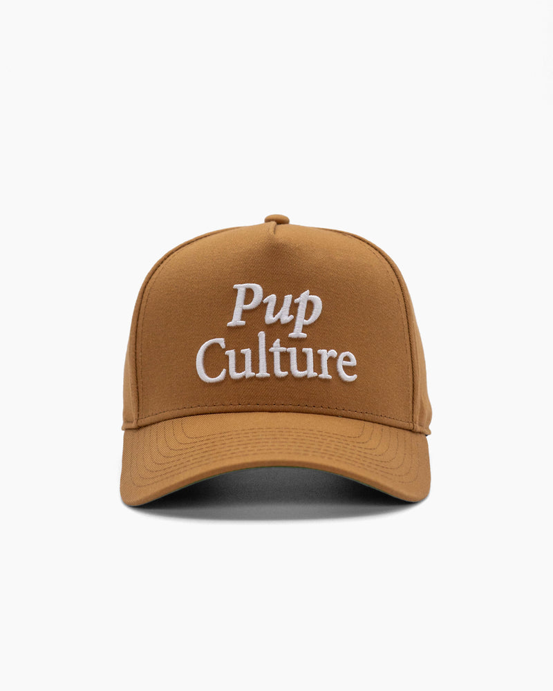 Pup Culture | 5-Panel Hat | Brown