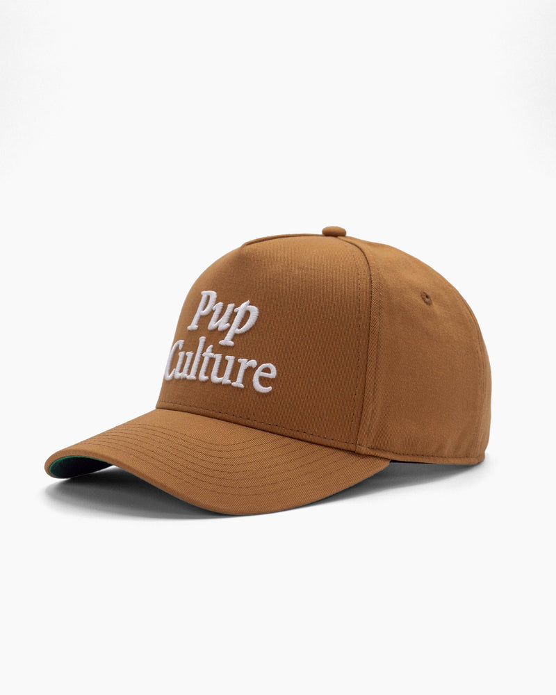 Pup Culture | 5-Panel Hat | Brown