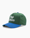 Pup Culture | 5-Panel Hat | Green & Cobalt