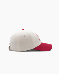 More Walking, Less Talking | Dad Hat | Cream & Red